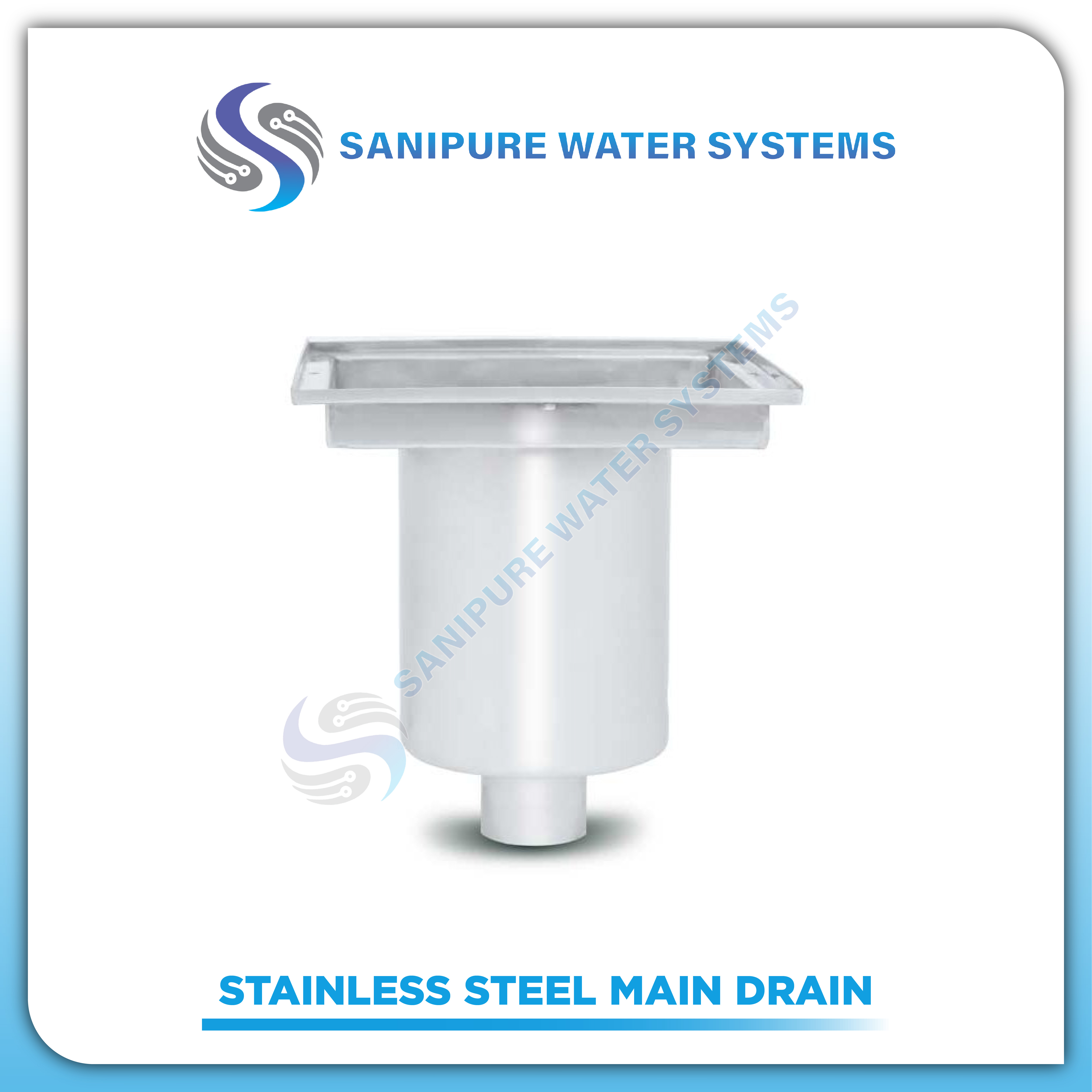 Stainless Steel Main Drain